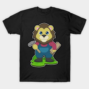 Lion Carpenter Hammer T-Shirt